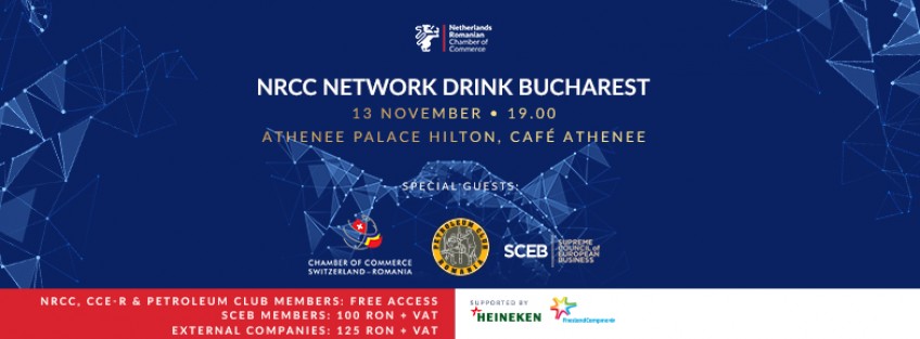 NRCC NETWORK DRINK BUCHAREST NOVEMBER 2019